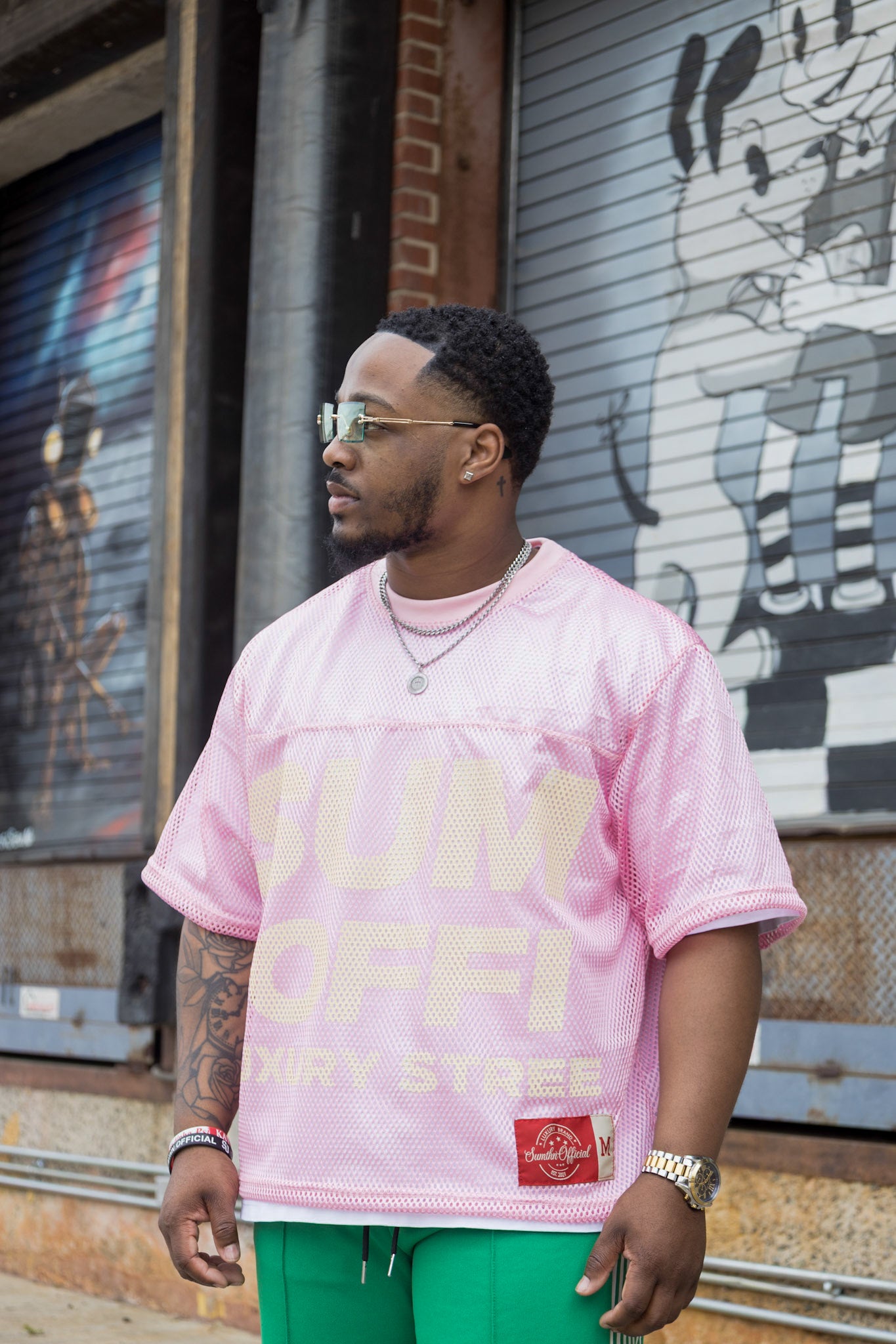 League of Sumthn, Pink Jersey