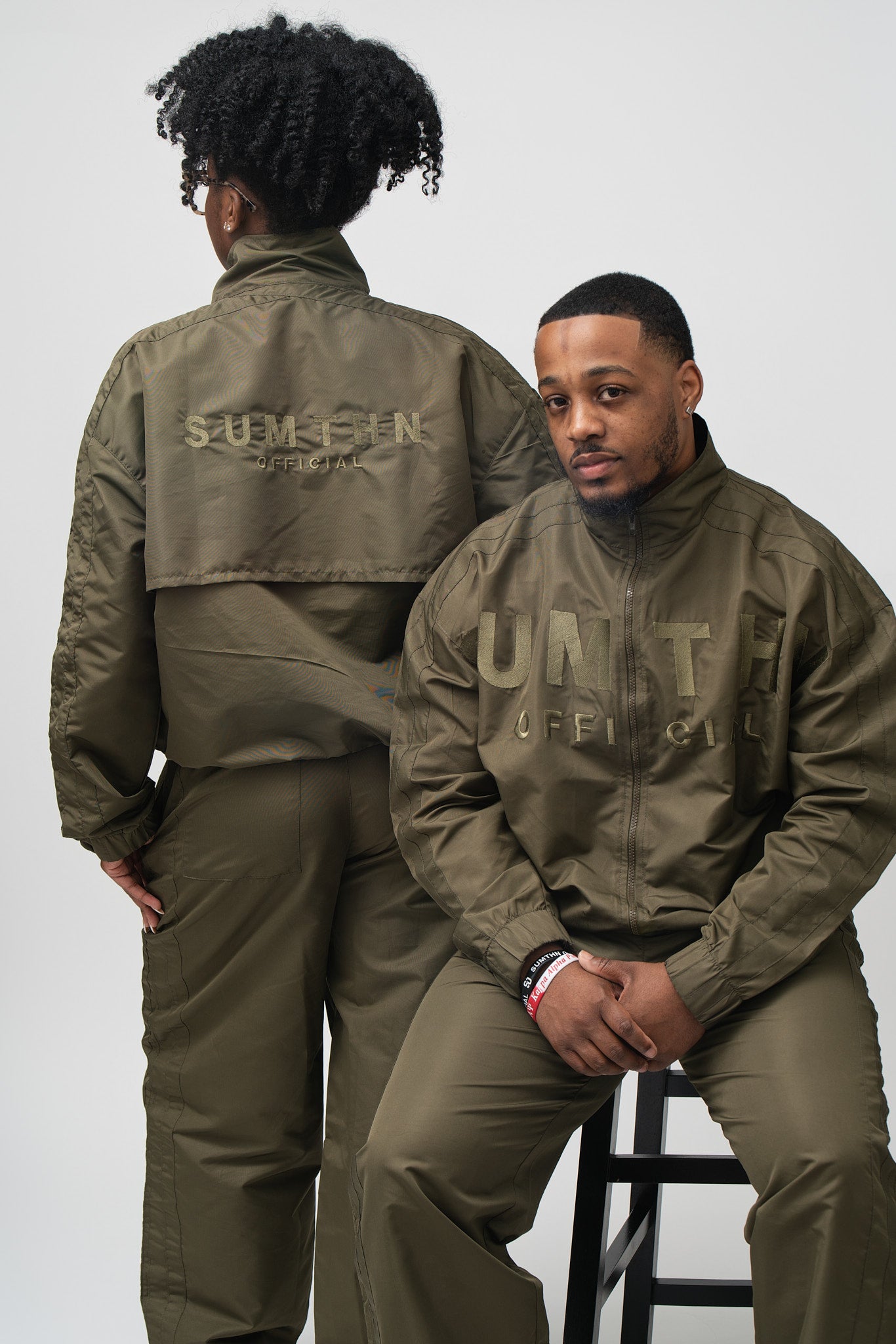 Noir Tracksuit - Olive (full set)