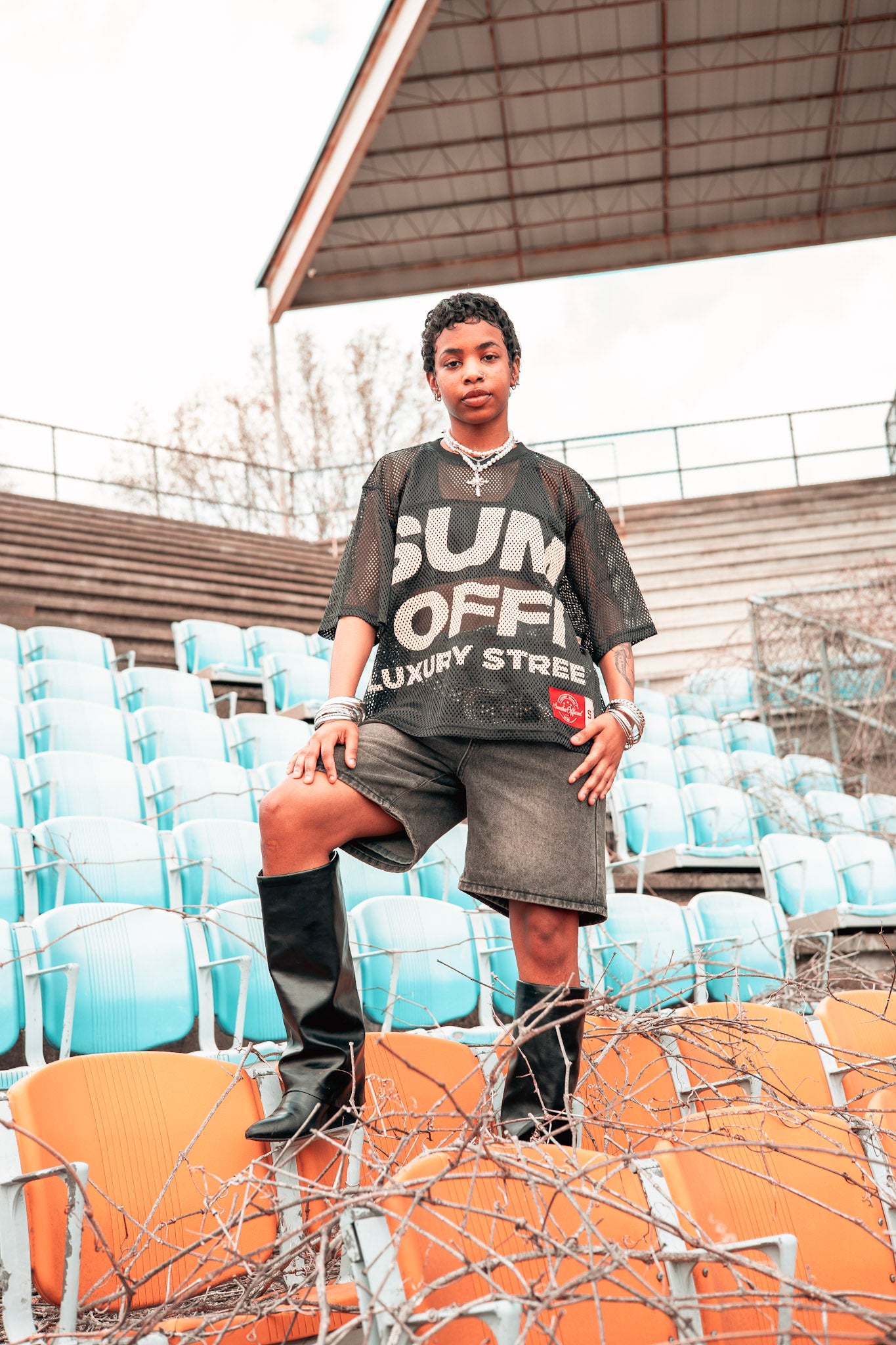 League of Sumthn, Black/Cream Jersey