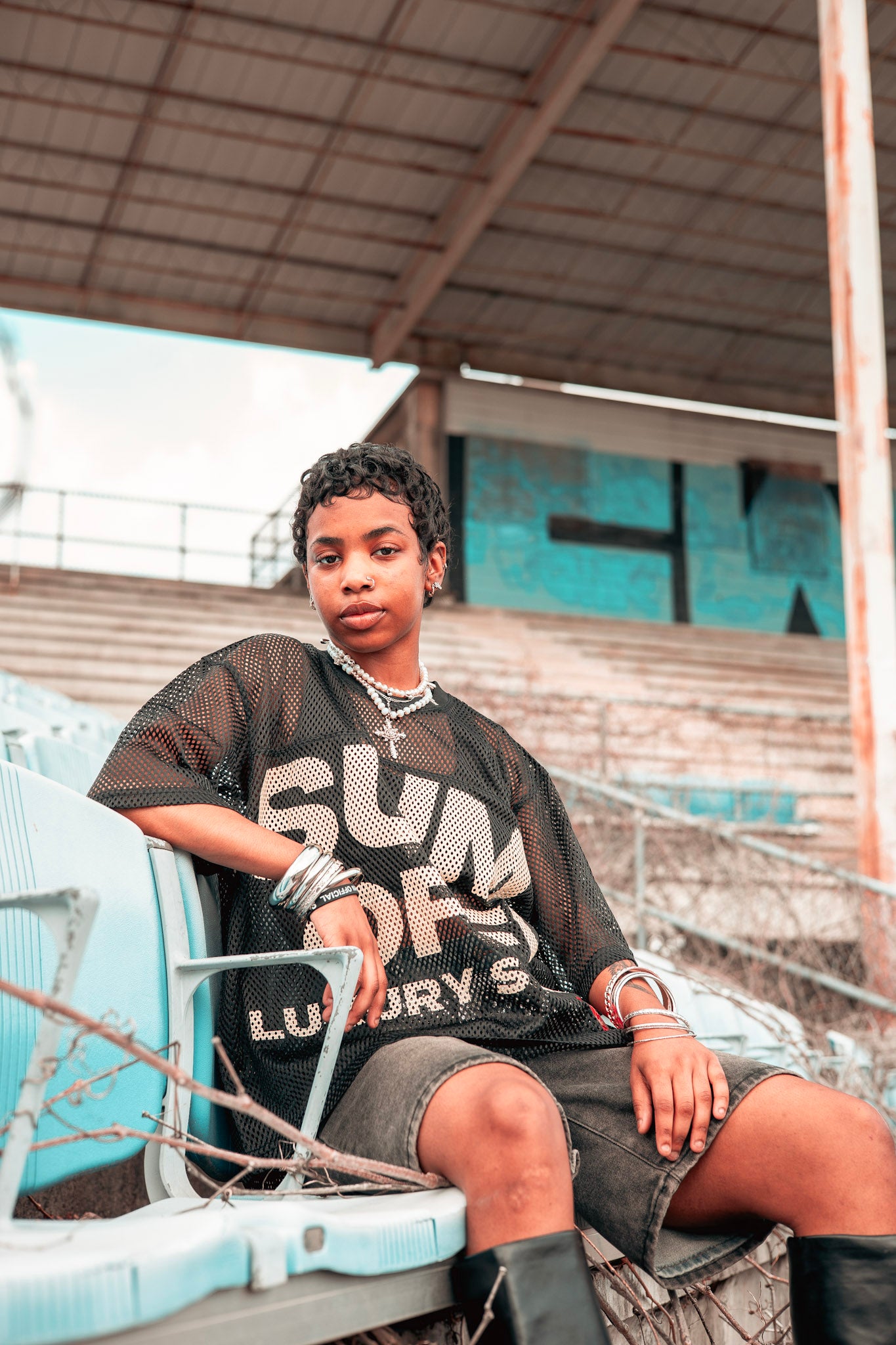 League of Sumthn, Black/Cream Jersey